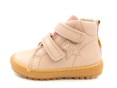 Bisgaard winter toddler shoe nude with velcro and TEX